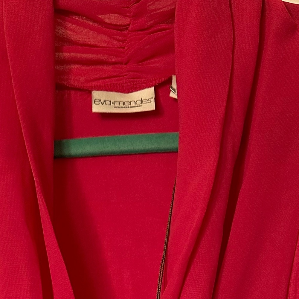 NWT Eva Mendes for New York & Company Stunning Fuschia Bodysuit